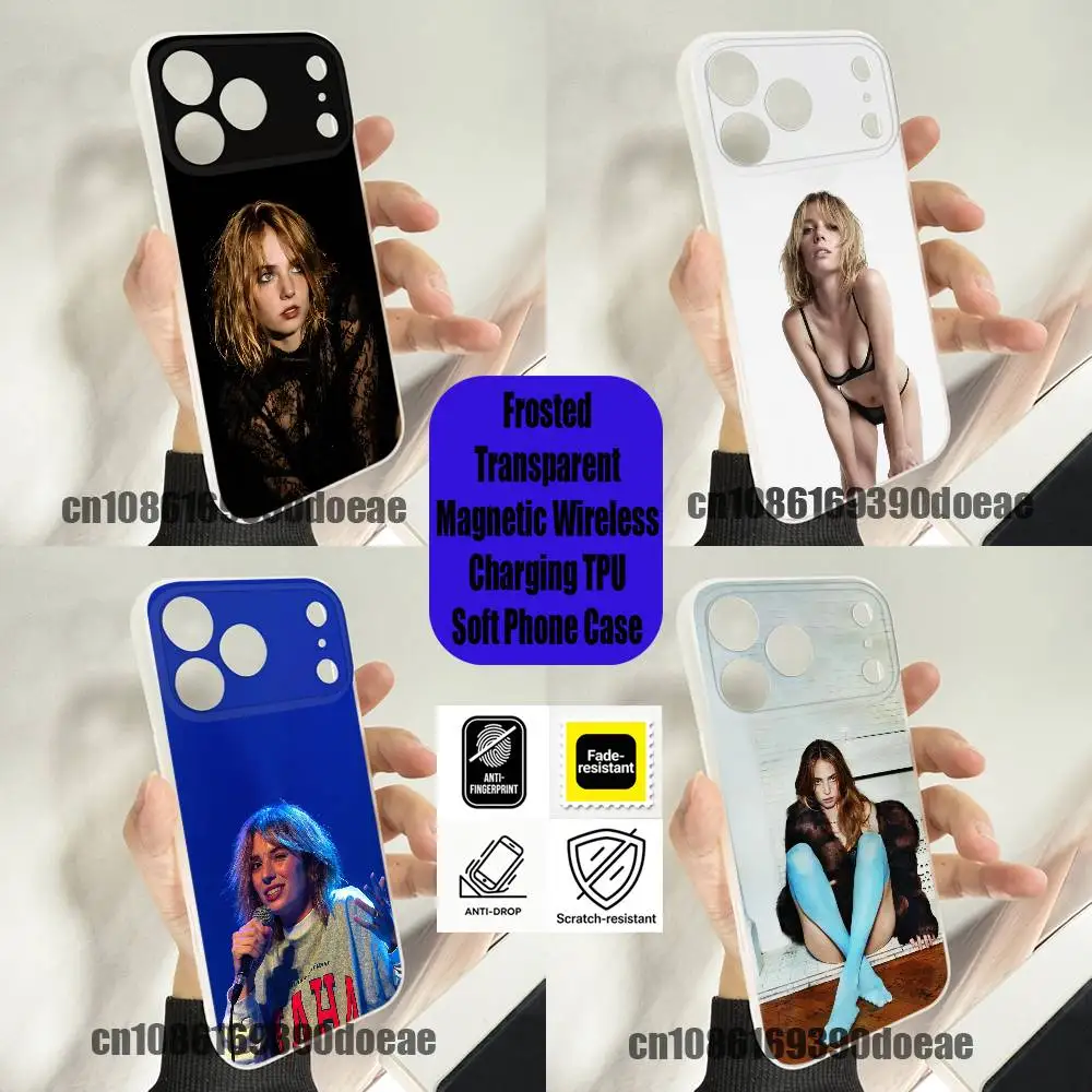 

For M-Maya Hawke to love a boy Phone Case iPhone 12,16,11,14,13,17,15,Pro,Max,Plus,E,Air,Mini Wireless Charge Magnetic Clear