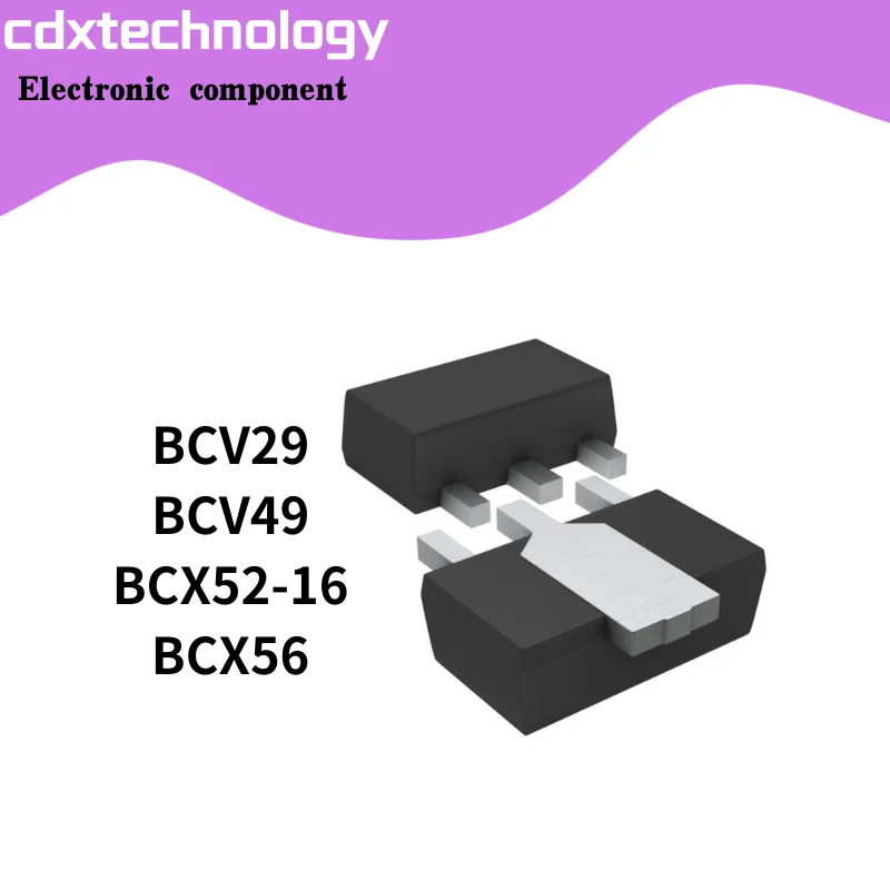 20PCS/Lot BCV29 BCV49 BCX52-16 BCX56 SOT89 Transistor new