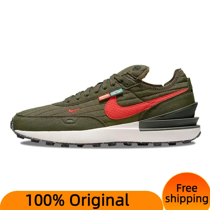 Nike Waffle One Toasty Olive Green Sneakers shoes DC8890-200 With Original Box