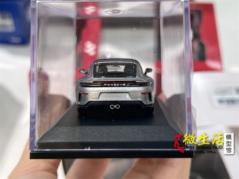 Minichamps 1/64 911 992 GT3 TOURING Legering Speelgoed Motorvoertuig Diecast Metaal Model Geschenken