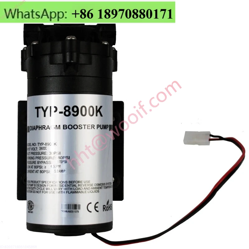 800 gpd RO Pump 8900K RO Water Filter Booster