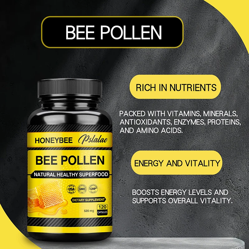 Bee Pollen - Energy, Immune Function, Digestion, Nutrient Absorption, Promotes Overall Skin Health