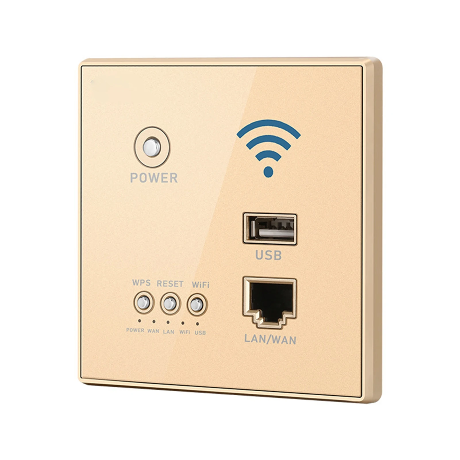 راوتر لاسلكي عالمي 86 نوع تشفير WPS 300Mbps LAN Network Switch المنزل الذكي من خلال جدار موزع إنترنت واي فاي للمكتب والمنزل