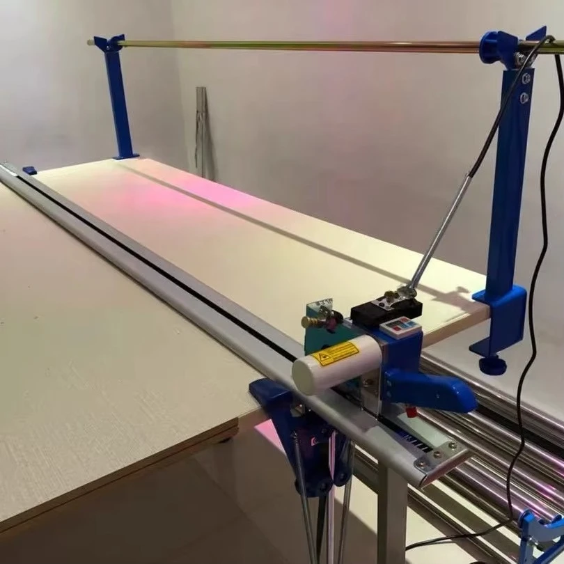 Fully Automatic Fabric End Cutting Rotary Round Blade Cloth Cutter Machine for Textile Garment Industry