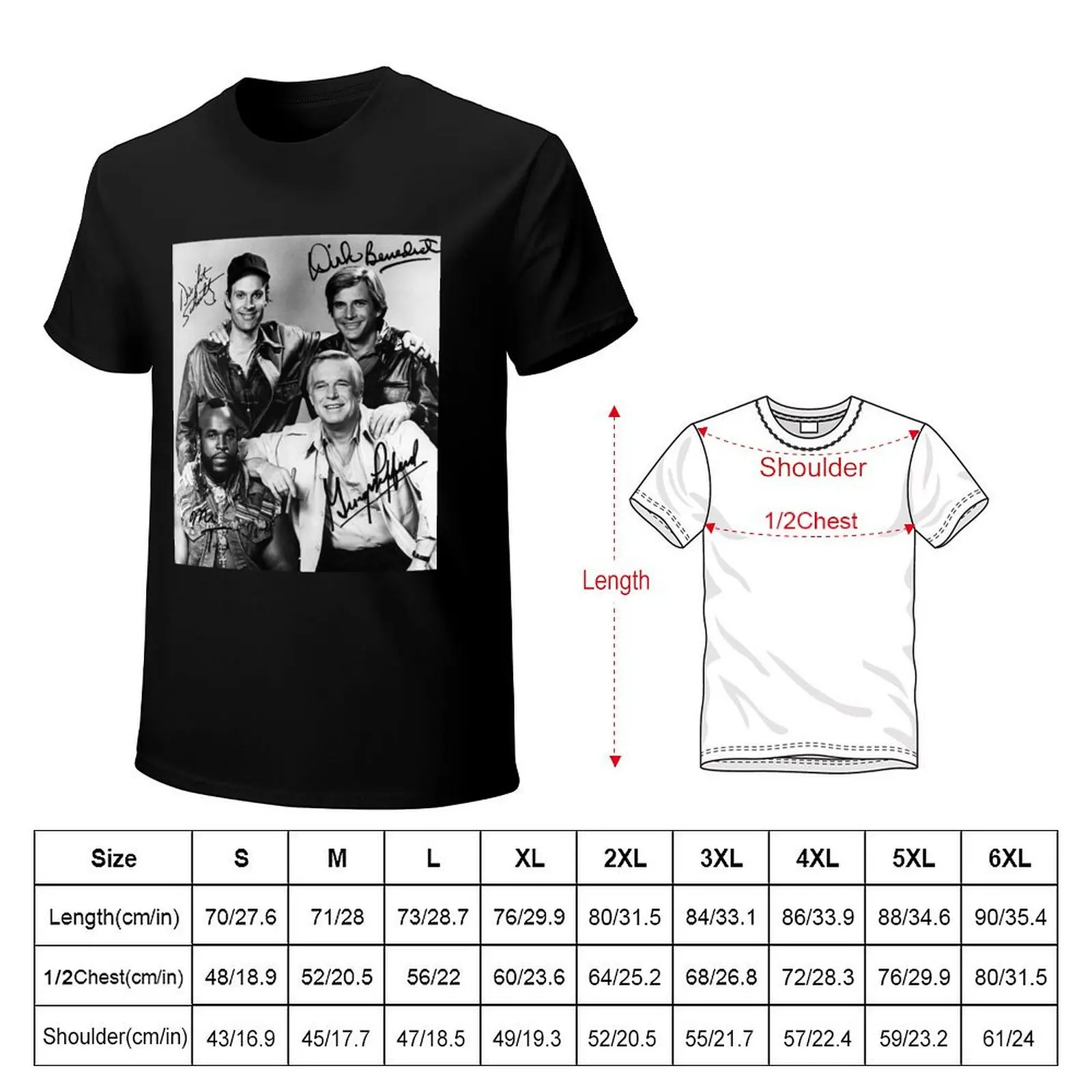 Choc Team Autographed T-Shirt man t shirt graphic T-Shirt