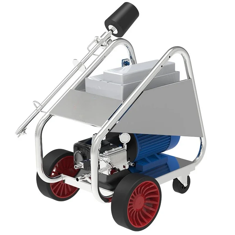 High-pressure ton barrel cleaner, three-dimensional 360 ° automatic cleaning of IBC tanks