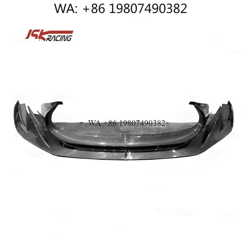 Wmwmnu Dry Carbon Fiber Front Lip for 2020-2023 MC20 Upgrade to Mans Style Body Kit Bumper Spoiler Splitter Car