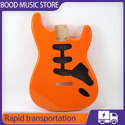 Orange st Electric Guitar Body Alder wood DIY Guitar