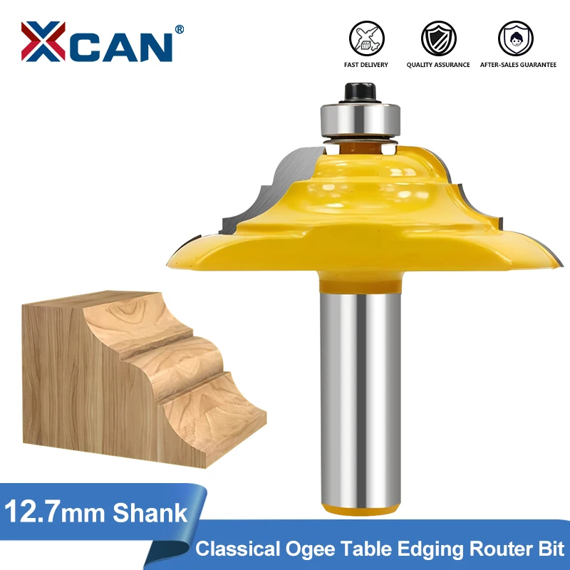 

XCAN 1/2 ''фреза по дереву с хвостовиком, фреза с краями стола для работы по дереву, дереву, карбида вольфрама