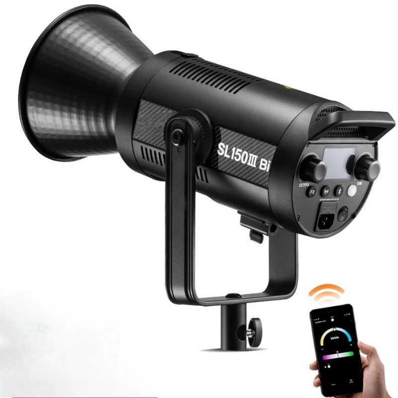 

SL150W SL200W Bi third generation dual color temperature filling light LED photography film and television is always on