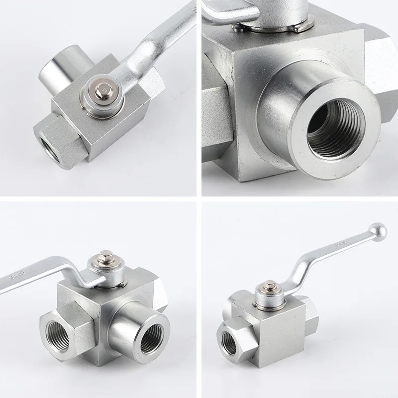 KHB series high pressure ball valve KHB3k-G1/2 straight-through high pressure ball valve