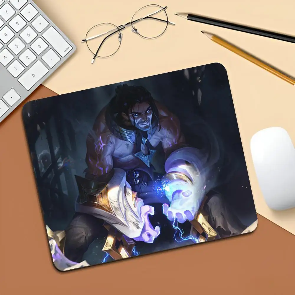 Sylas Syndra TahmKench Mouse Pad Gaming Laptops Keyboard Mat Deskmat Pc Accessories Desk Protector Mousepad Gamer Mats Anime Mau