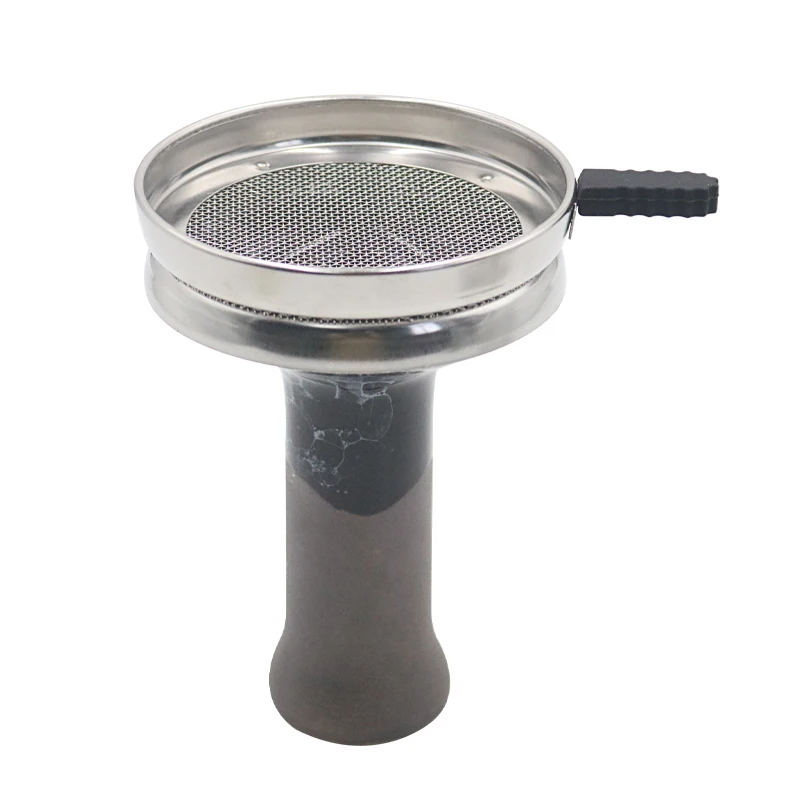 SY 1PC Metal Hookah Charcoal Holder Burner Heat Management System Shisha Bowls Chimney Pot Smoking Cachimba Accessories