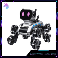 Stunt Eight Wheel Smart Remote Fancy Control Robot Dog Remote Control Toy Children's Electric Mechanical Dog Custom Boy Drift