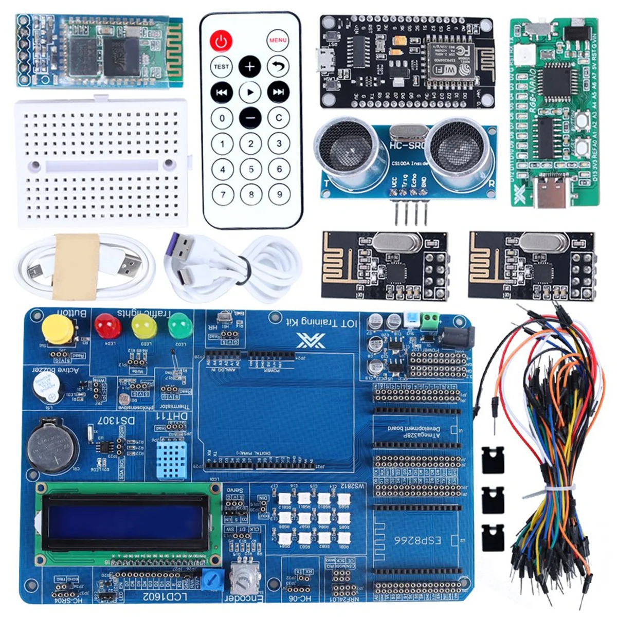 

T07C-Professional IOT Starter Kit for Arduino Programming Kit Automation Electronic Project Kits for Beginner to Build Set