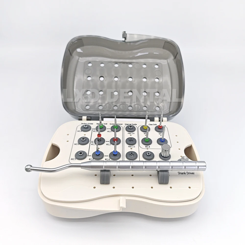 Dental Broken Screw Removal Kit for Dental Implants Surgery Implant Restoration Treatment Dentistry Tool