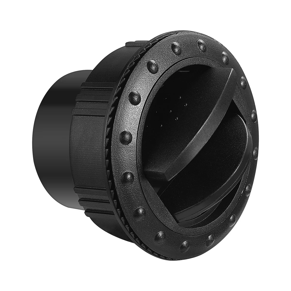

Universal 60Mm Car Air Conditioning Outlet Rotating Round Vent Air Vent Outlet for Rv Atv Interior Ceiling Adjustable