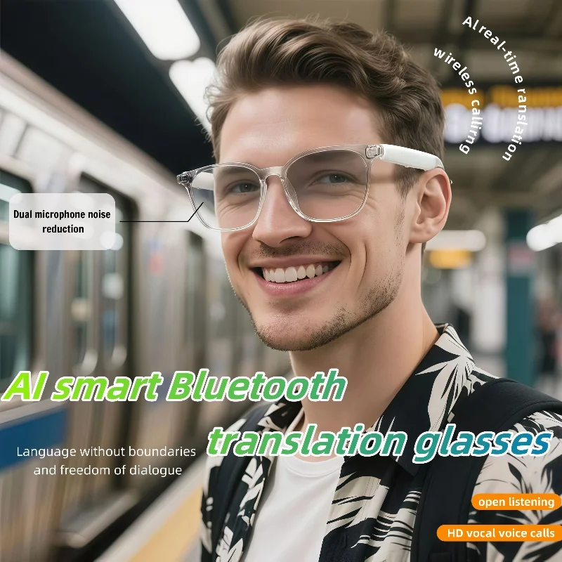 

F19 Specification Intelligent Translation GlassesSunglasses Voice Remote Control Music Eyewear Waterproof Eyeglassesspectacles