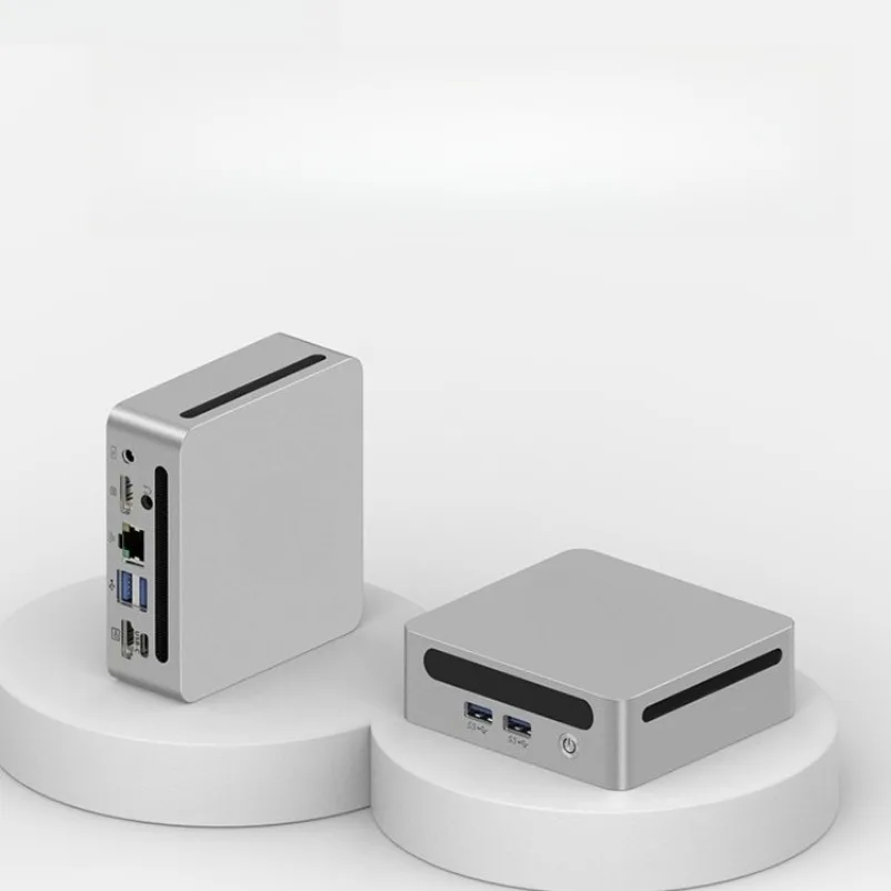 8‑Core Mini PC R7‑5700U WiFi6 Compact Desktop Computer for Office Work