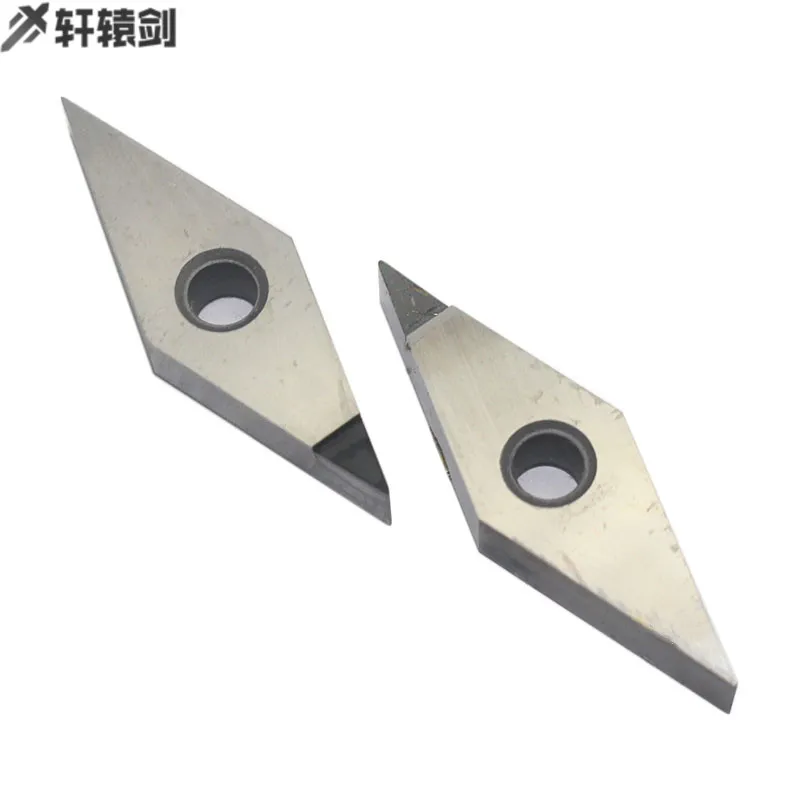 1Pc VNMA160402 Vnma 160408 Pcd Cbn Cnc Diamant Inserts Blade Draaiwerktuigen Insert Voor Draaibank Gereedschap