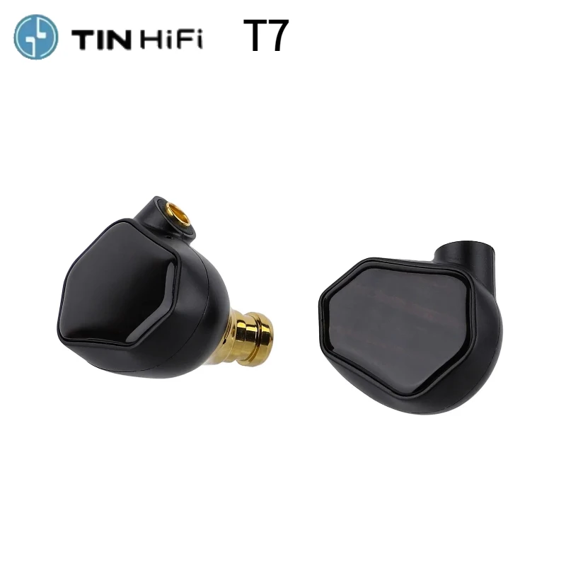 

TINHIFI T7 Hifi Wired In-Ear Monitor Earphone Flagship IEM Dynamic Driver Earbuds Headphone with Interchangeable Plugs 3.5/4.4mm
