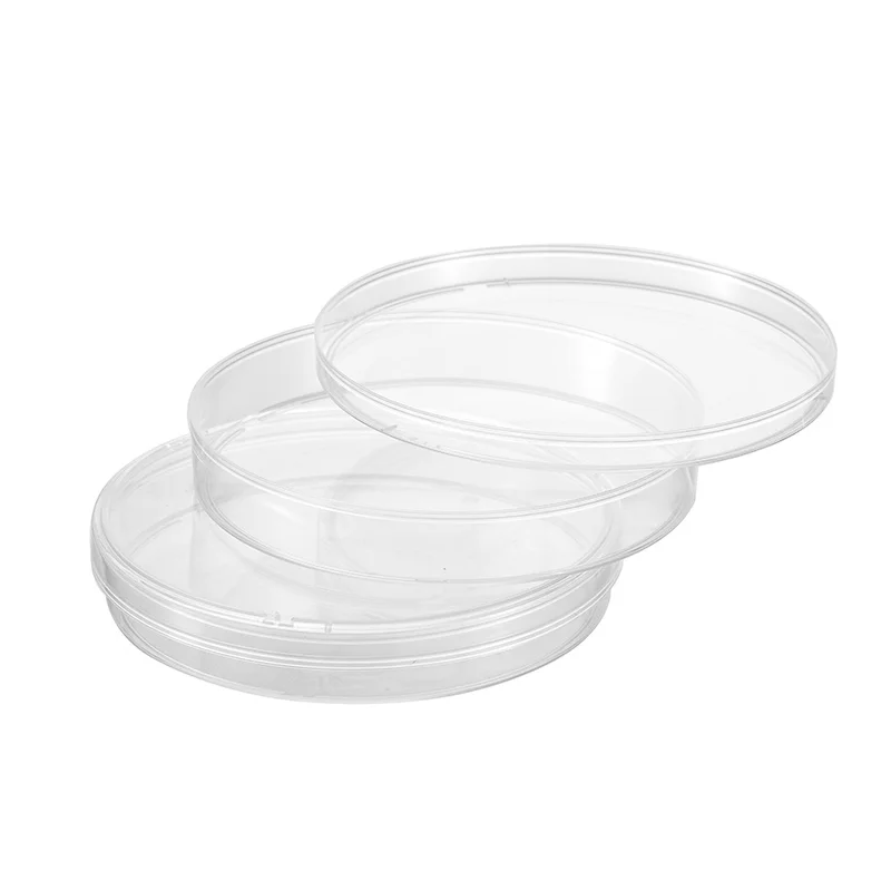 10Pcs 90mm Polystyrene Sterile Petri Dishes Bacteria Culture Dish For Laboratory Medical Biological Scientific Supplies