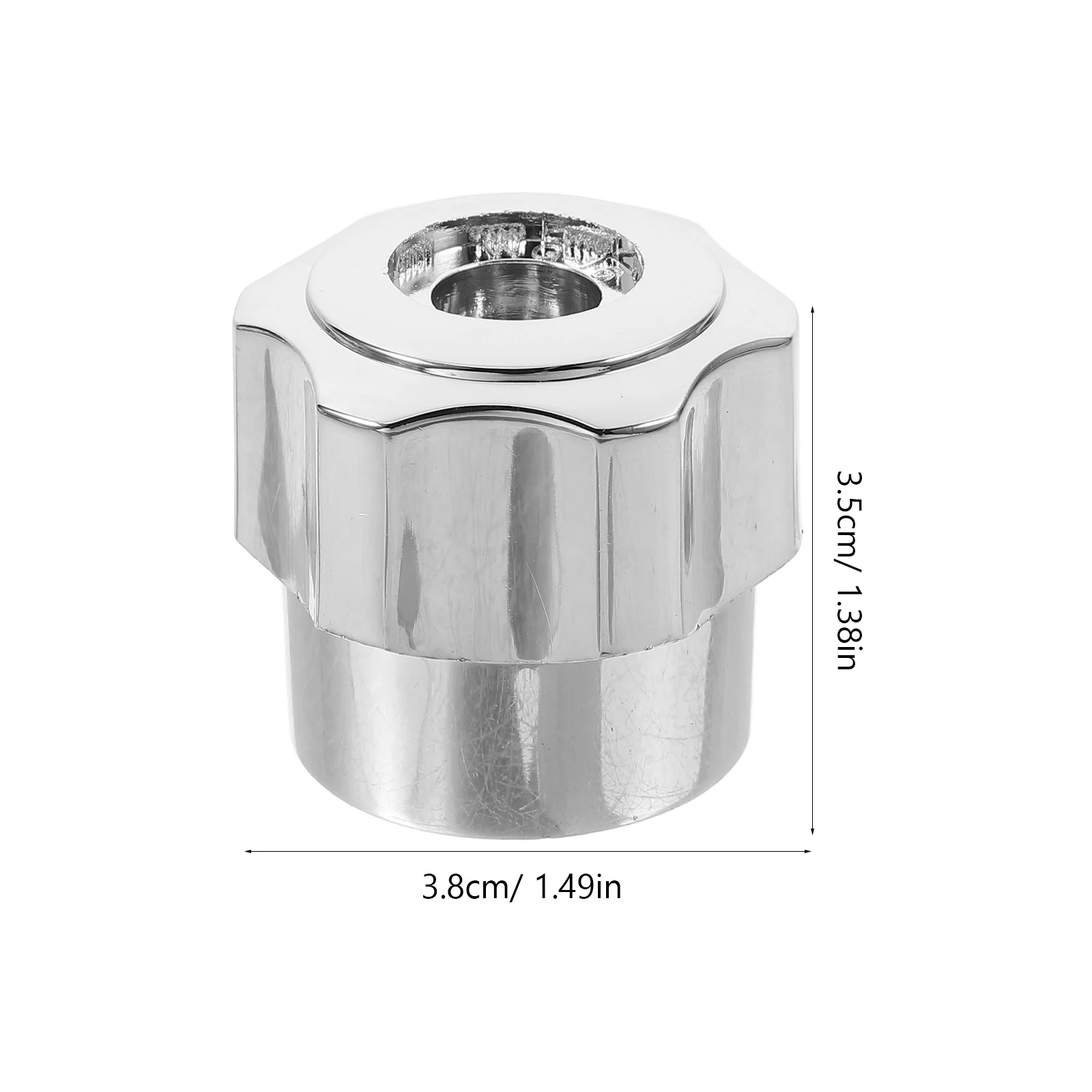 6Pcs Plastic Faucet Handle Replacement Ergonomic Design for Bathtub Shower Knobs Hot and Cold Water Control Residential Use