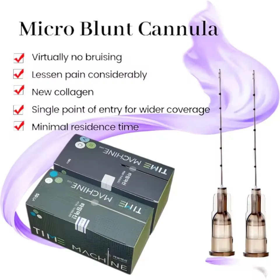 

Korea Manufacturer Supply 1/2/3box syringe Blunt-tip Cannula 14g 100mm 22G 50mm 25G 70mm Disposable Blunt Needle for filler