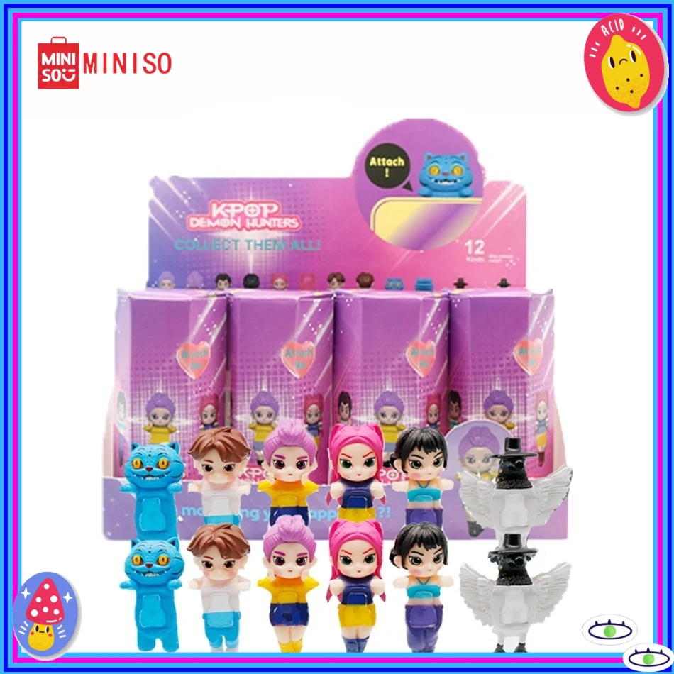 **!=2025 Hot K-p/op De/mon Hunters Random Blind Box Anime Figure Dolls Ornaments Children Birthday Gift for Fans Collectors
