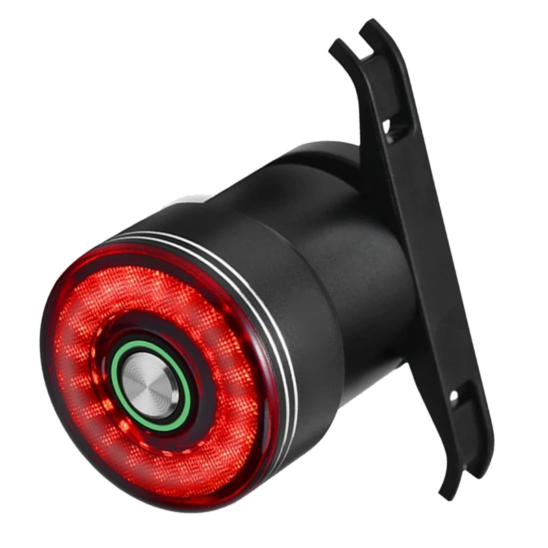 Brake Induction Bicycle Tail Light Bike Seatpost Saddle Rear Light Waterproof USB Charging Cycling Taillight