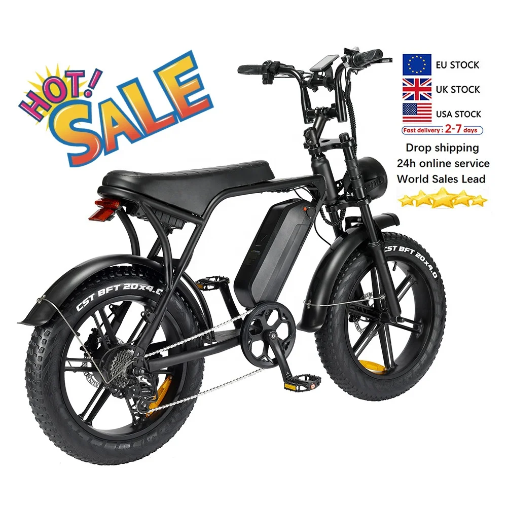 

VOMO V8 Electr Mountain E-bike 250W/750W 25km High Speed Fat Tire Ebike VOMO C80 Biycicle Electric Bike Super Fatbike 73WEI