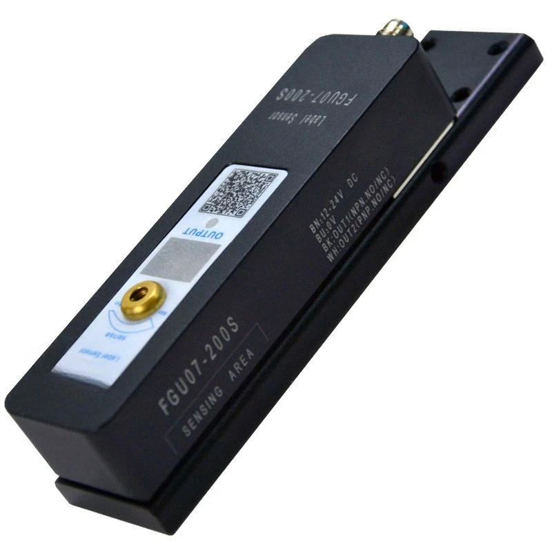 Capacitive Label Sensor Labeling Machine Electric Eye Transparent Hot Silver Metal Sensor FGU07-200S