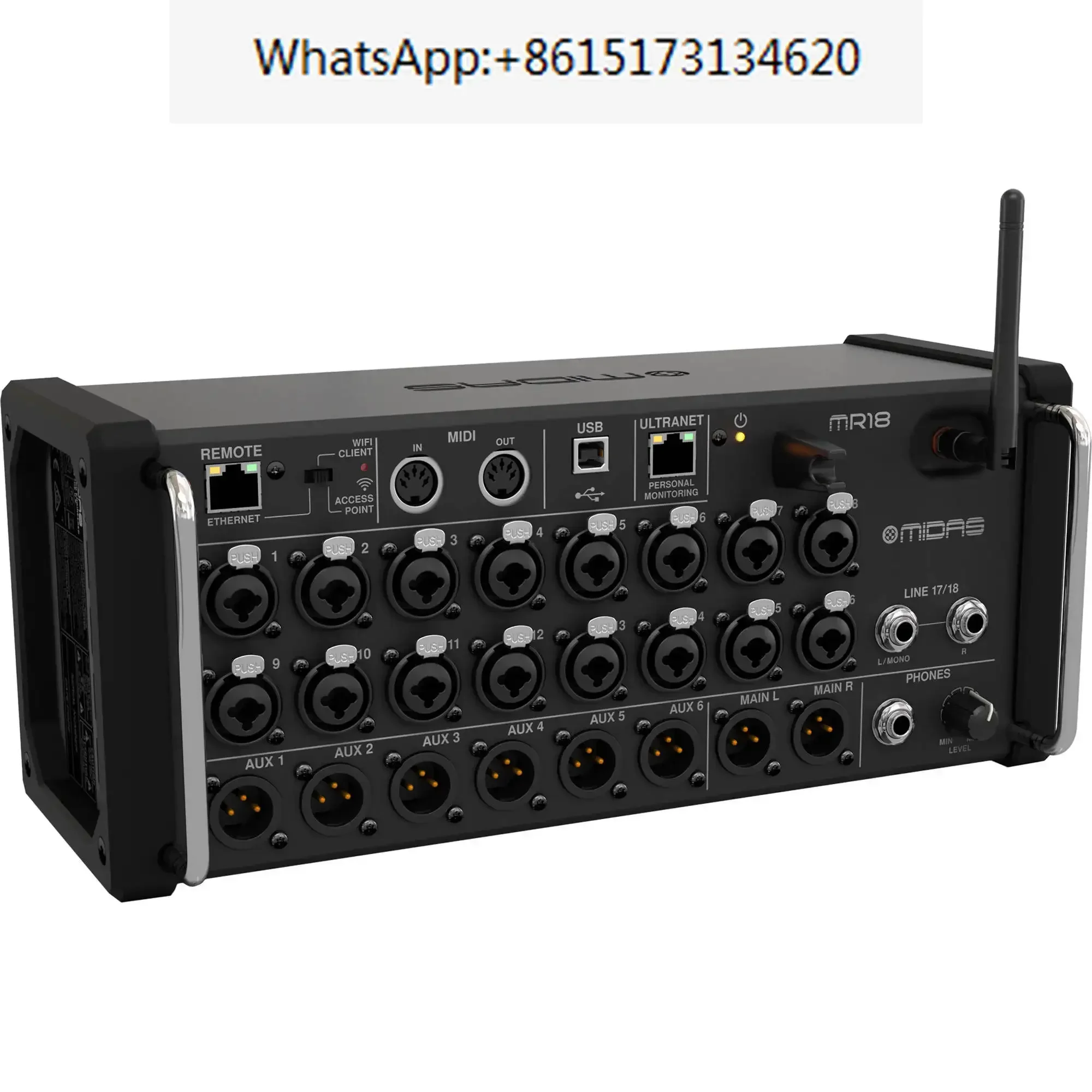 Midas MR18 18-channel Tablet-controlled Digital Mixer