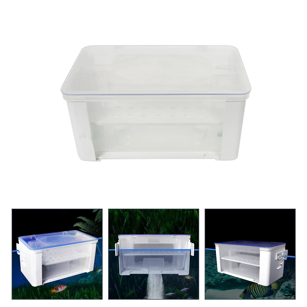 

Plastic Filter for Fish Tank Turtle Aquarium Multi layer Filtration Stabilize Water Aquarium Accessories Hob Accessories