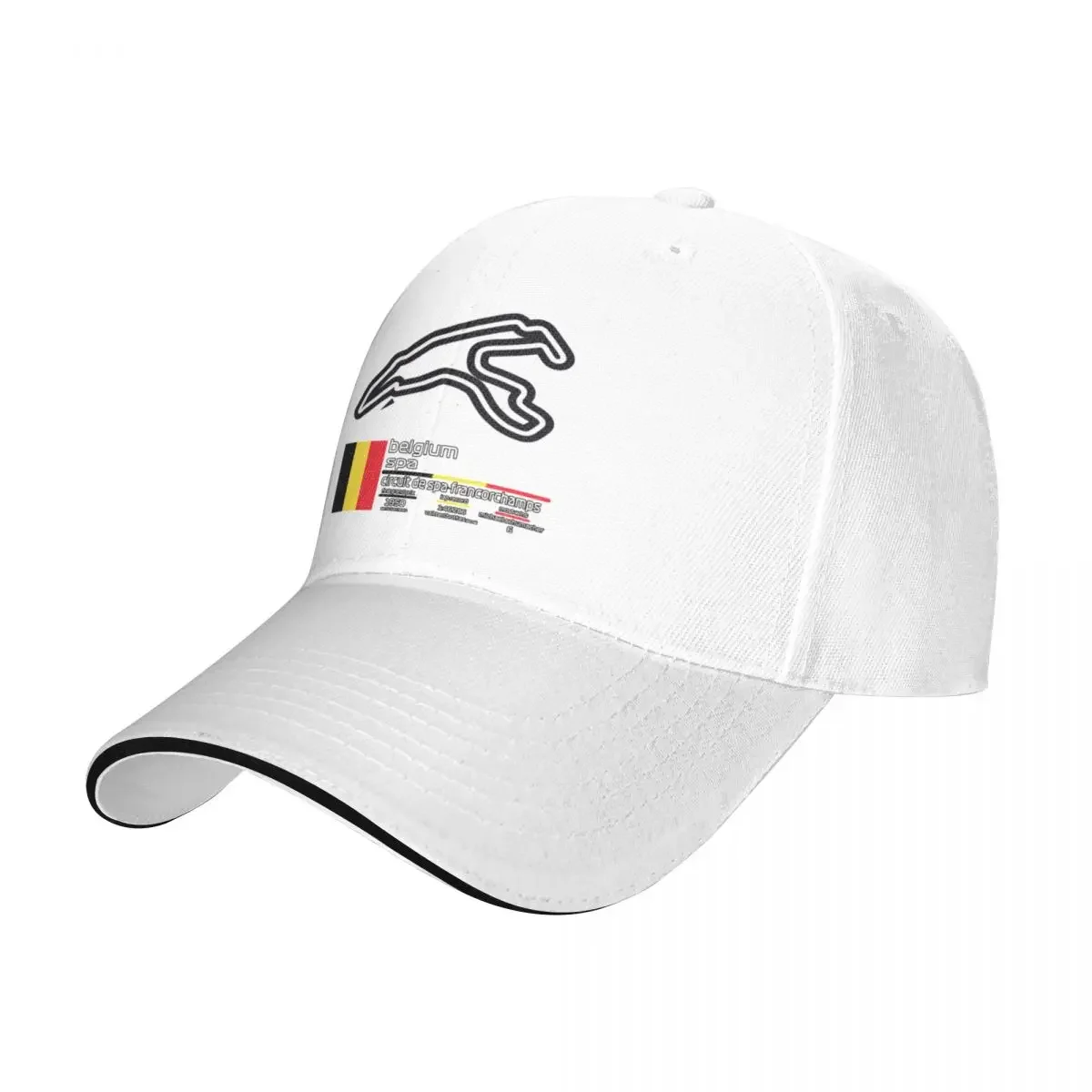 Circuit de Spa-Francorchamps F1 Records Cap Baseball Cap Beach bag baseball Caps elegant women's hats Men's