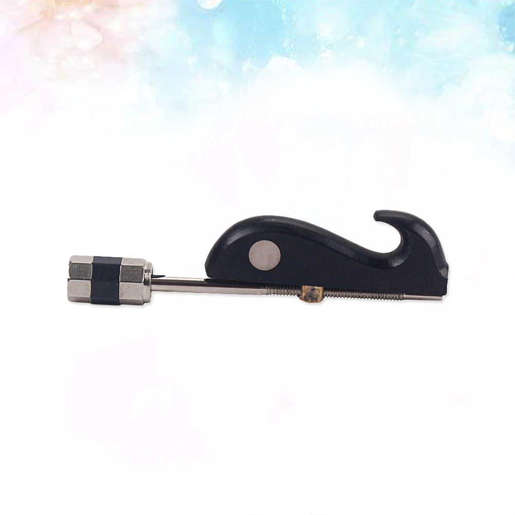 

Black Sandalwood Hook Adjustable Screw Head Tool For Players Easy Install Remove Adjustable Tool For Erhu Erhu Bow Accessory
