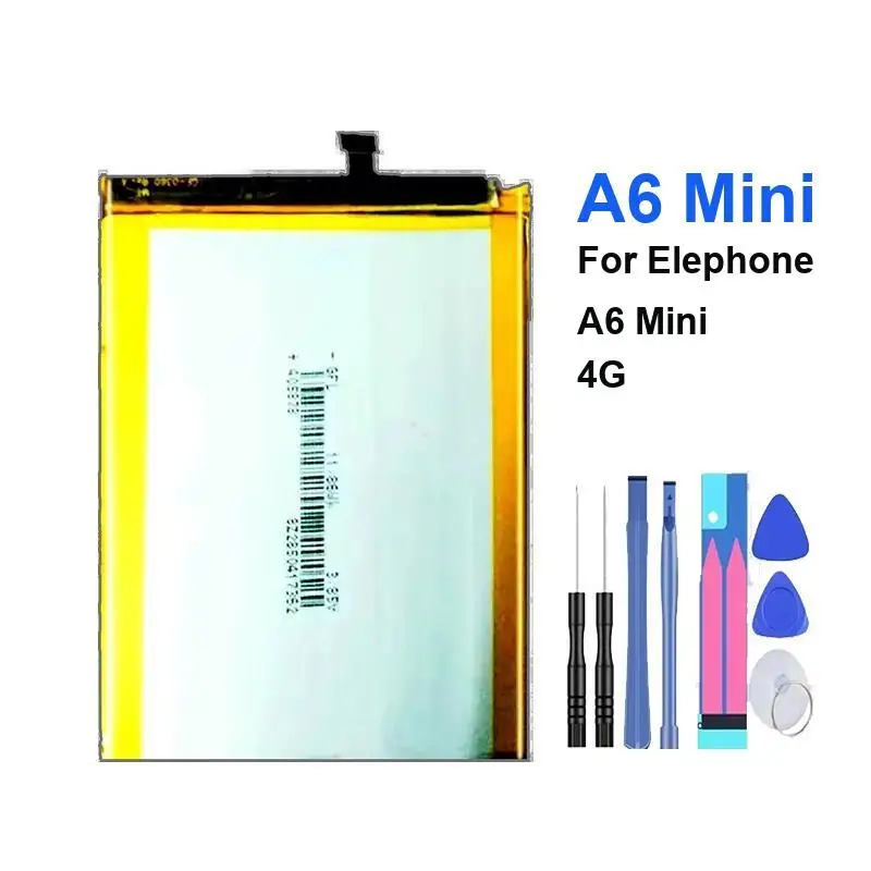 Mobile Phone Battery For Elephone A6 Mini 4G Fast Shipping 3180Mah Hardwearing