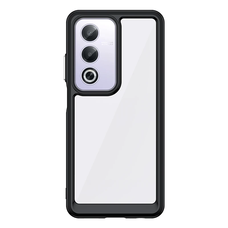 Custodia per telefono trasparente per custodia Oppo A3 Pro 5G custodia protettiva completa colorata per Oppo A3 Pro 5G Cover per Oppo A3 Pro 5G