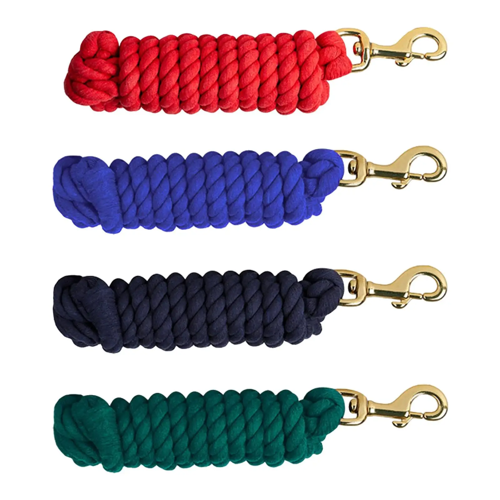 الحصان الرصاص حبل الحبل العملي الرسن حبل لقيادة التدريب الحصان أو الكلب أو الأغنام الحصان حبل خط الاطباخ مع الترباس المفاجئة كليب #3