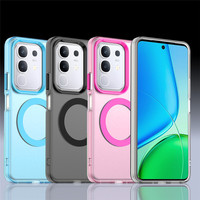 For Vivo Y29 4G Case For Vivo Y29 4G Cover 6.68 inch Translucent Candy Color Matte Magnetic Shockproof Protective Cover