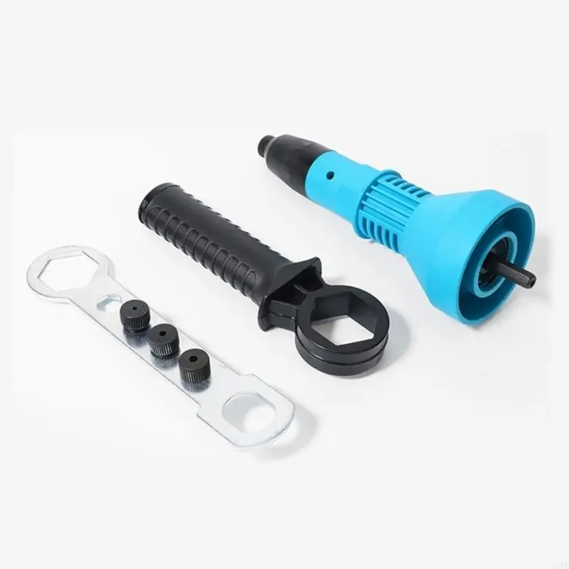 

3Pcs Multipurpose Rivet Conversion Set Ergonomic Handle Auto Riveter Adapter