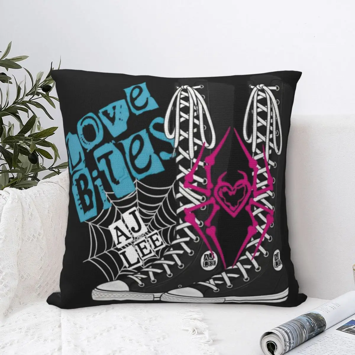 Aj Lee Pillowcase Polyester Cushion Cover Decorative Throw Pillow Case Cover Home Drop Shipping 45*45cm