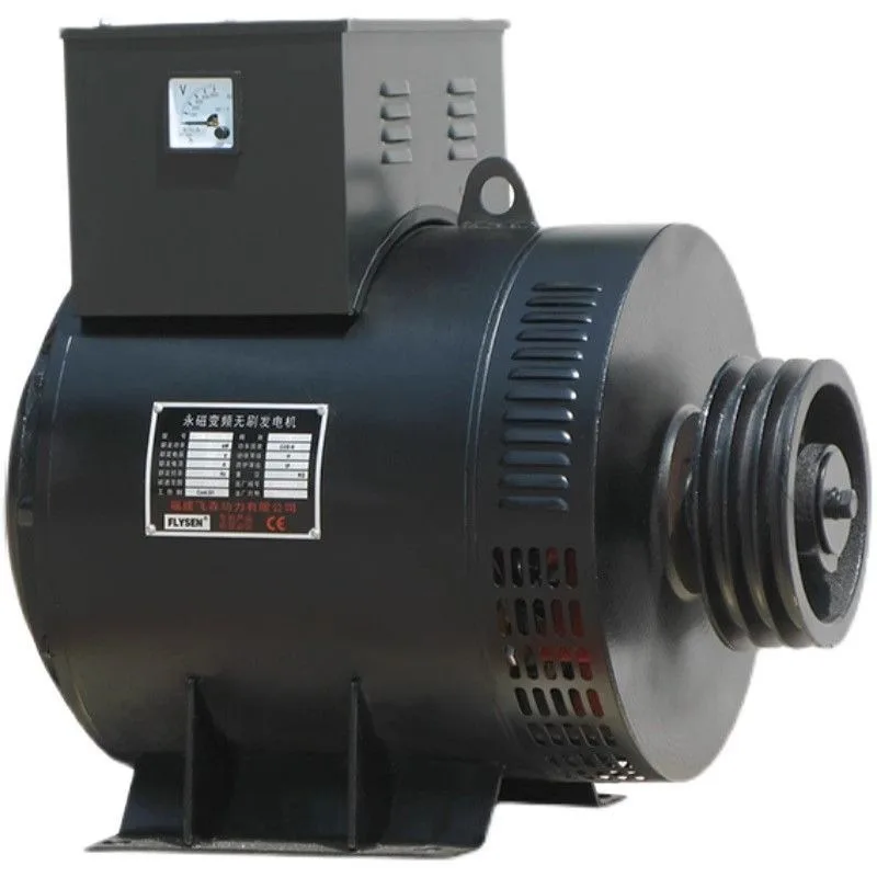 

Permanent magnet brushless diesel generator set power three-phase 380v single-phase single machine