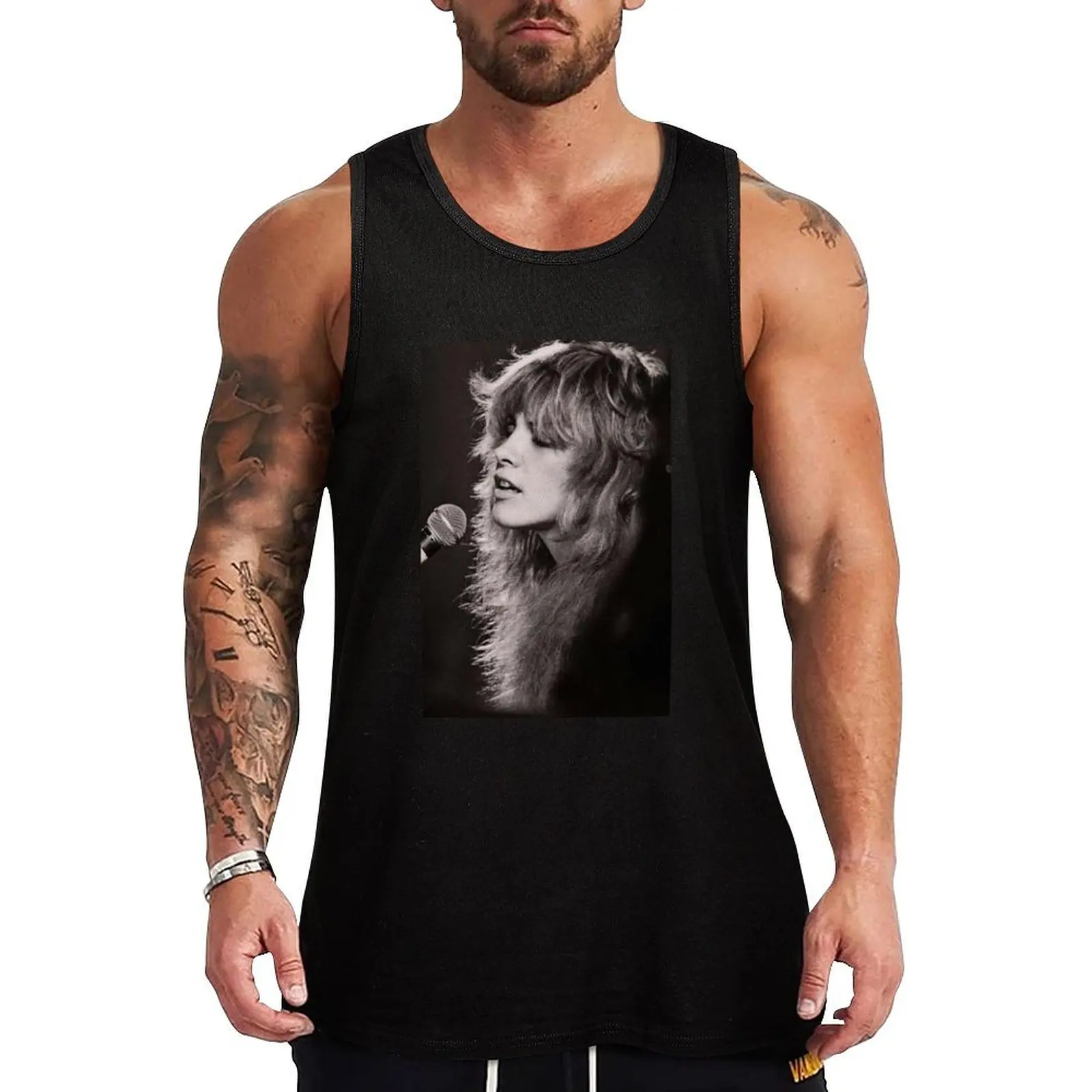 

Stevie Nicks Merch Tank Top bodybuilding man cute tops sleeveless Men's t-shirts bodybuilding for men