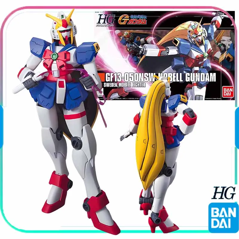 

Bandai Genuine GUNDAM HG Series NED SWEDEN MOBILE FIGHTER GF13-05ONSW NOBELLGUNDAM Anime Action Figure Assembly Model Toys