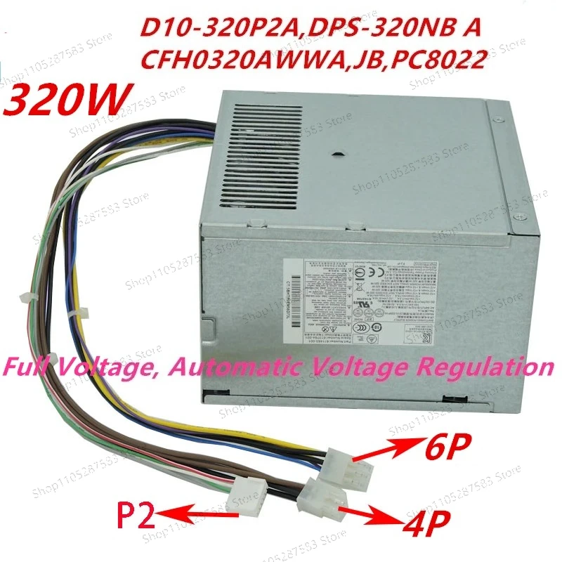 new-original-psu-680-880-320w power-supply-d10-320p2a dps-320jb a pc8022-hp-d3201a0-ps-4321-9-d12-320p1b-ps-4321-1hb