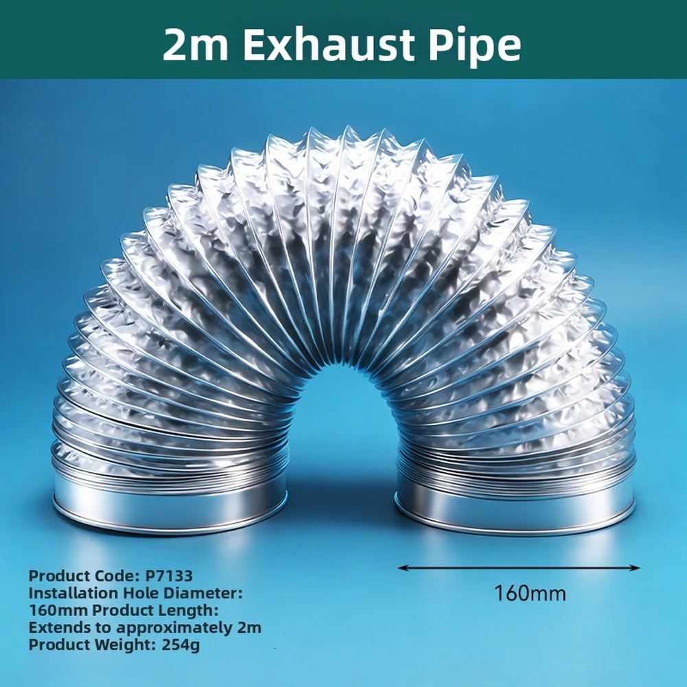 Picture 4: High-Temperature Resistant Kitchen Check Valve For Kitchen Bathroom Exhaust Systems With Pipe Diameters Between 160mm And 180mm
