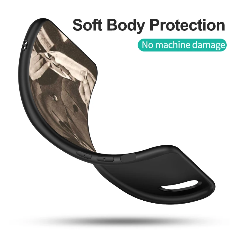 For xiaomi Redmi Note 8T Case For xiaomi Redmi Note 8 2021 Case Redmi NOTE 8 Cover T black tpu case love russian flag words