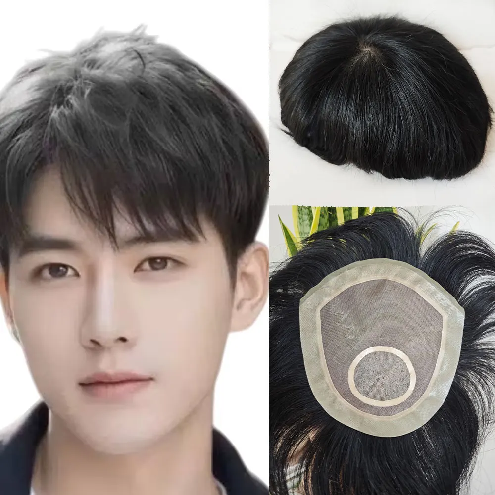5inch-straight-human-hair-men-toupee-mono-skin-pu-sides-silk-top-base-6x65-inch-black-hair-system-full-cap-frontal-closure