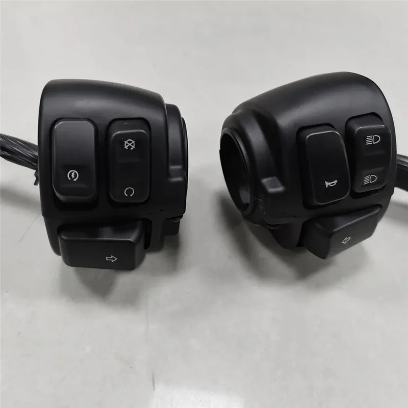 

QB-1-дюймовый переключатель управления рулем + жгут проводов для Dyna FXDF FXDWG Softail